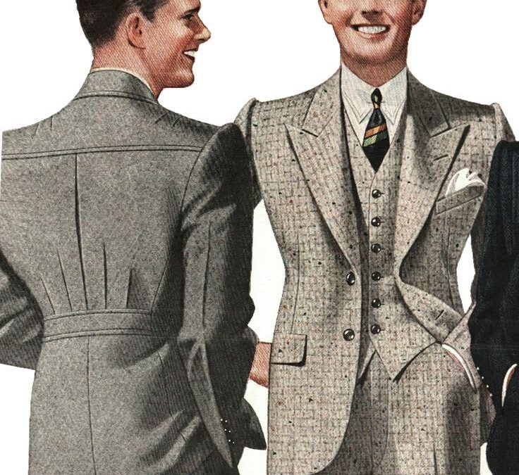 COSTUME DETAILS FOR WRITERS 1930s MEN