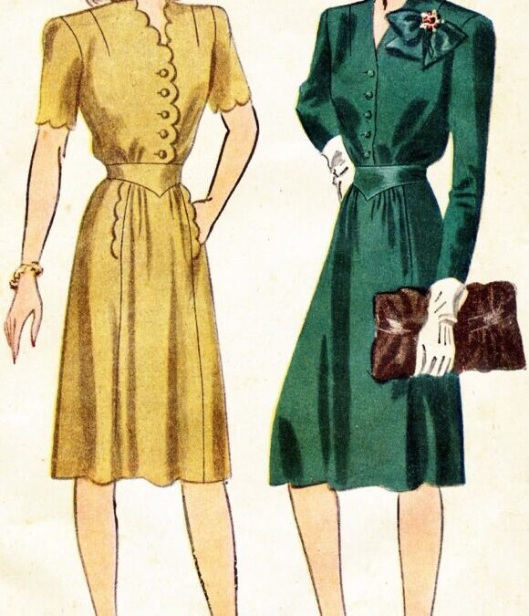 COSTUME DETAILS FOR WRITERS: 1940s LADIES